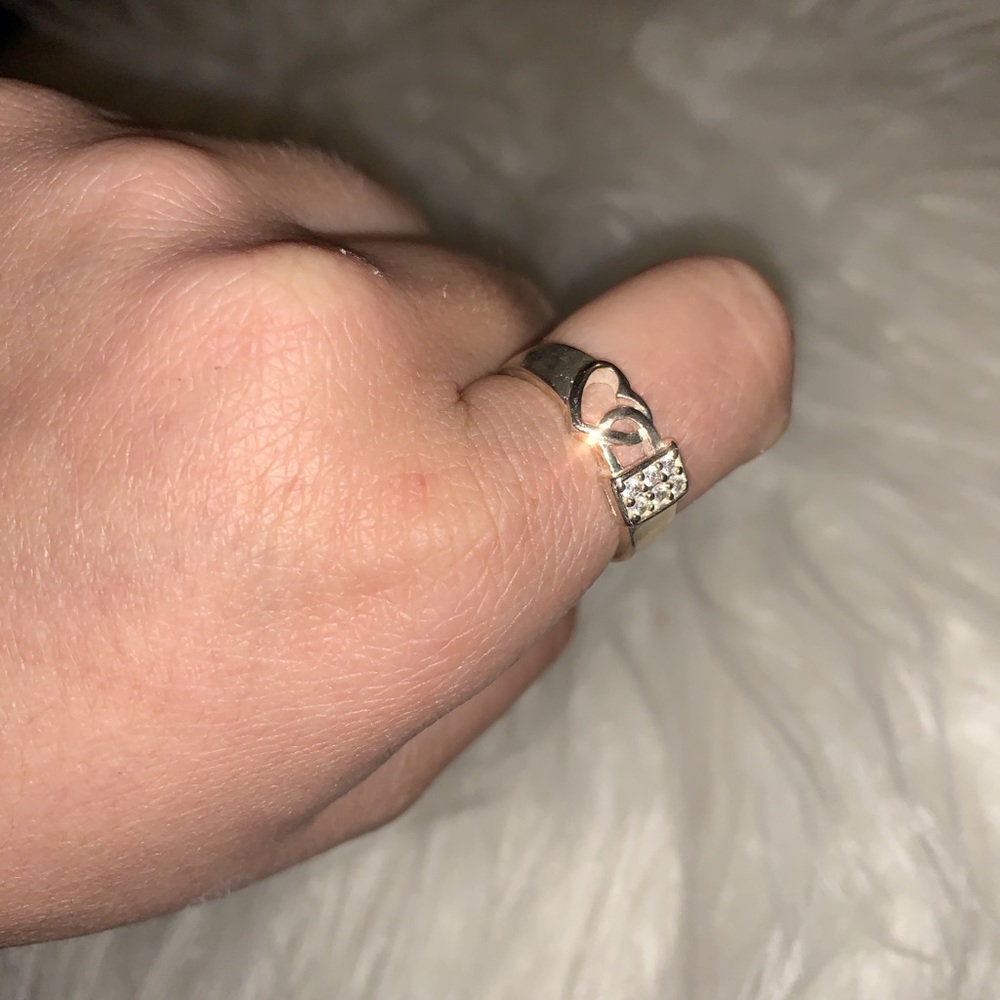 Solid 925 silver ring - Picture 5 of 7